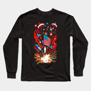 Independence Day USA Long Sleeve T-Shirt